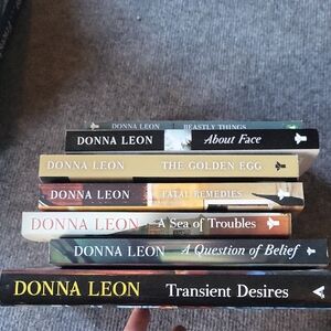Donna Leon Book Collection - Set Of 12
